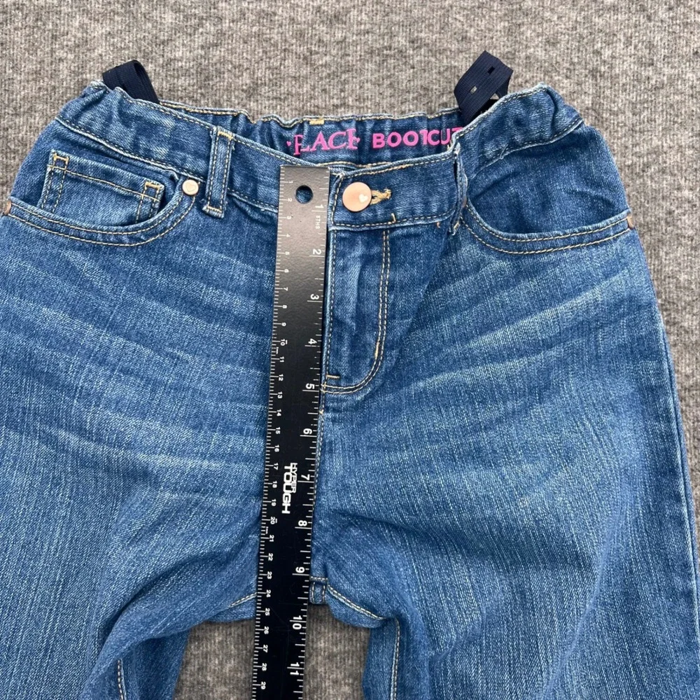 The‎ Children's Place Girls Blue Bootcut Jeans Size 14 Adjustable Waist Stretch